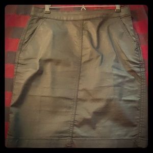 Banana Republic - faux leather skirt